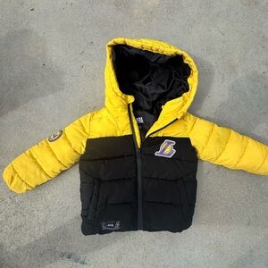 Los Angeles Lakers Puffer Jacket (Kids 2-3T)